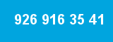 926 916 35 41 926 916 35 41